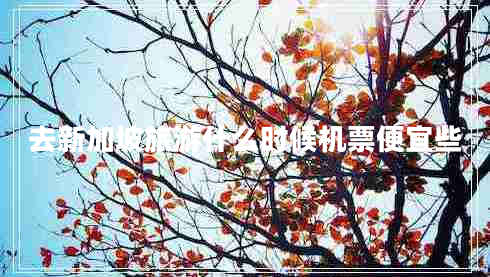 去新加坡旅游什么時(shí)候機票便宜些
