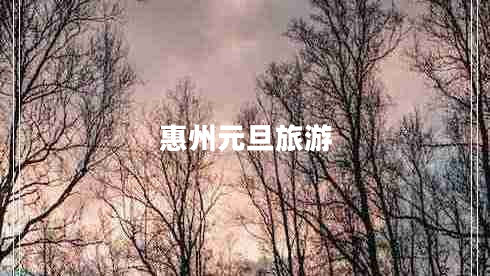 惠州元旦旅游