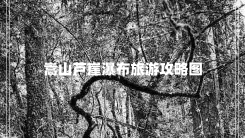 嵩山蘆崖瀑布旅游攻略圖