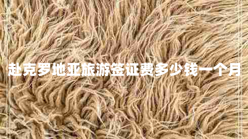 赴克羅地亞旅游簽證費多少錢一個月