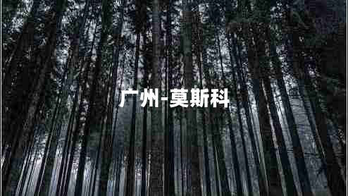 廣州-莫斯科