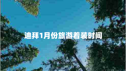 迪拜1月份旅游著(zhù)裝時(shí)間