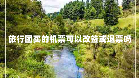 旅行團買(mǎi)的機票可以改簽或退票嗎
