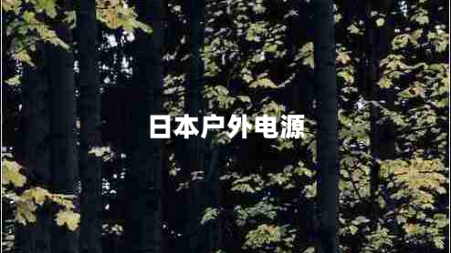 日本戶(hù)外電源