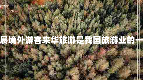 發(fā)展境外游客來(lái)華旅游是我國旅游業(yè)的一項