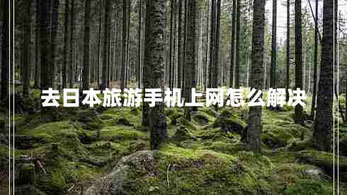 去日本旅游手機上網(wǎng)怎么解決