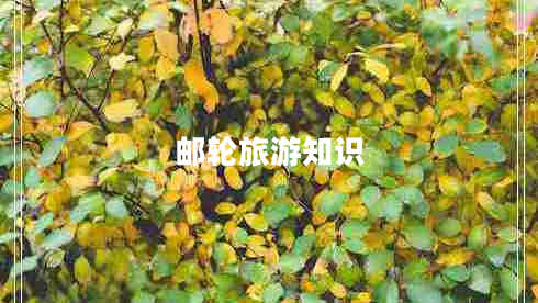 郵輪旅游知識