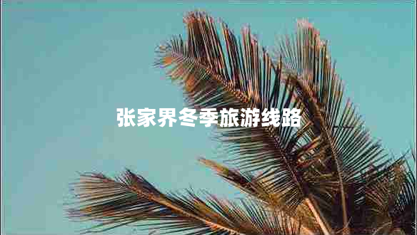 張家界冬季旅游線(xiàn)路