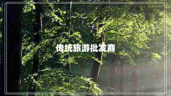 傳統旅游批發(fā)商