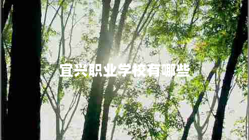 宜興職業(yè)學(xué)校有哪些