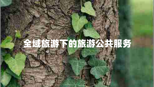 全域旅游下的旅游公共服務(wù)