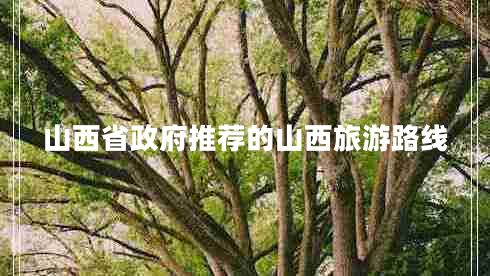 山西省政府推薦的山西旅游路線(xiàn)