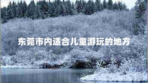 東莞市內適合兒童游玩的地方