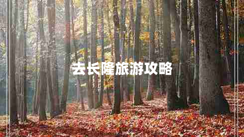 去長(cháng)隆旅游攻略
