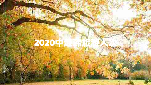 2020中赴韓旅游人次