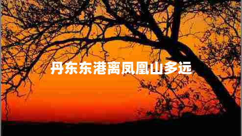 丹東東港離鳳凰山多遠