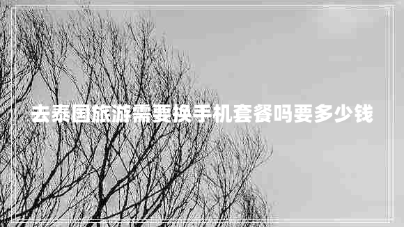 去泰國旅游需要換手機套餐嗎要多少錢(qián)