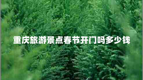重慶旅游景點(diǎn)春節開(kāi)門(mén)嗎多少錢(qián)