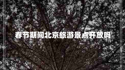 春節期間北京旅游景點(diǎn)開(kāi)放嗎