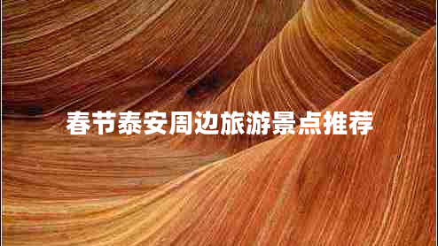 春節泰安周邊旅游景點(diǎn)推薦