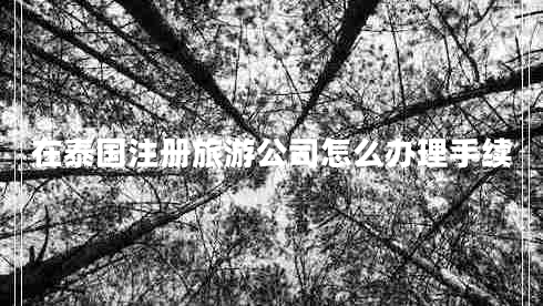在泰國注冊旅游公司怎么辦理手續