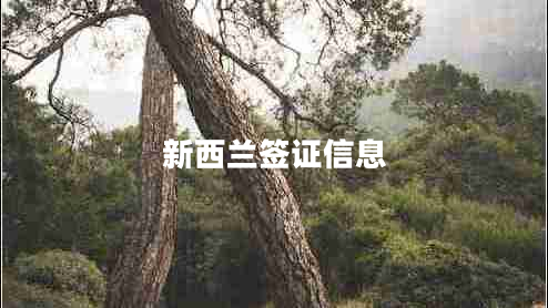 新西蘭簽證信息