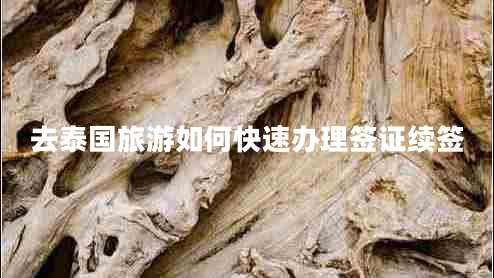 去泰國旅游如何快速辦理簽證續簽