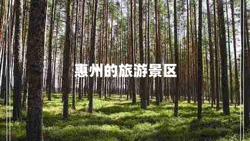 惠州的旅游景區