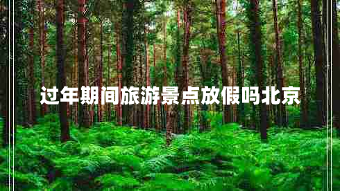 過(guò)年期間旅游景點(diǎn)放假嗎北京