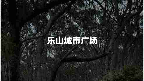 樂(lè )山城市廣場(chǎng)