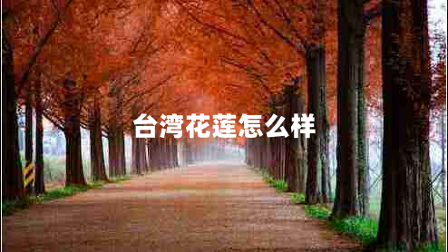 臺灣花蓮怎么樣