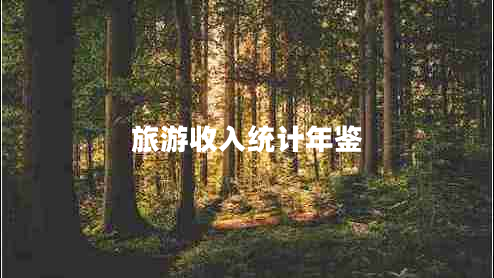 旅游收入統計年鑒