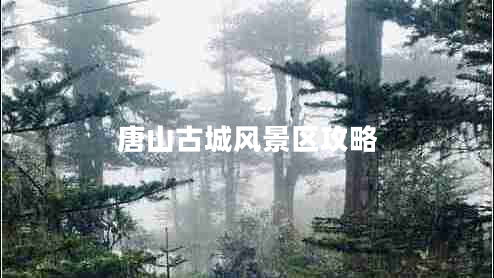 唐山古城風(fēng)景區(qū)攻略