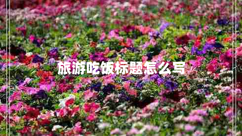 旅游吃飯標題怎么寫(xiě)