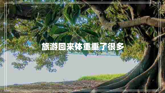 旅游回來(lái)體重重了很多