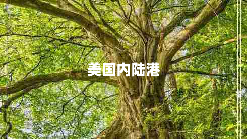 美國內陸港