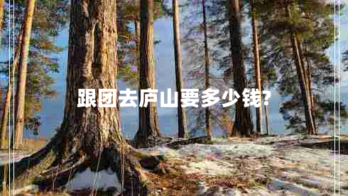 跟團去廬山要多少錢(qián)?