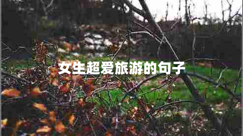 女生超愛(ài)旅游的句子