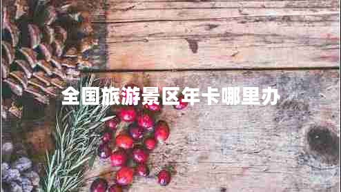 全國旅游景區年卡哪里辦
