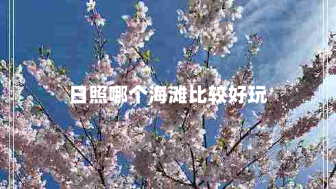 日照哪個(gè)海灘比較好玩