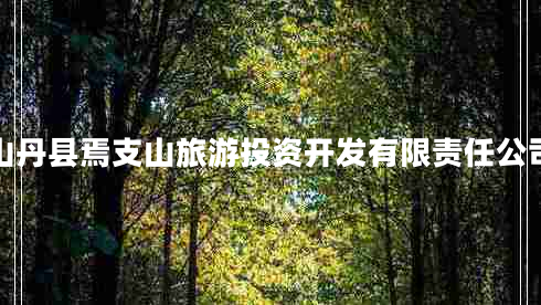 山丹縣焉支山旅游投資開(kāi)發(fā)有限責任公司