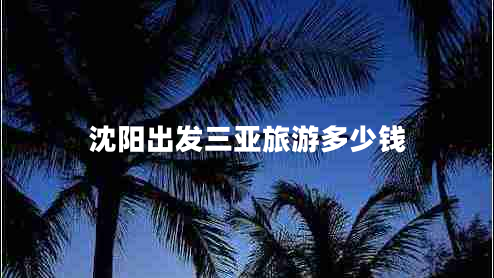 沈陽(yáng)出發(fā)三亞旅游多少錢(qián)