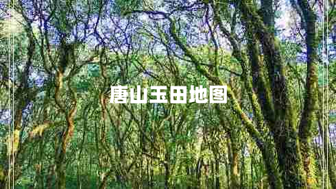 唐山玉田地圖
