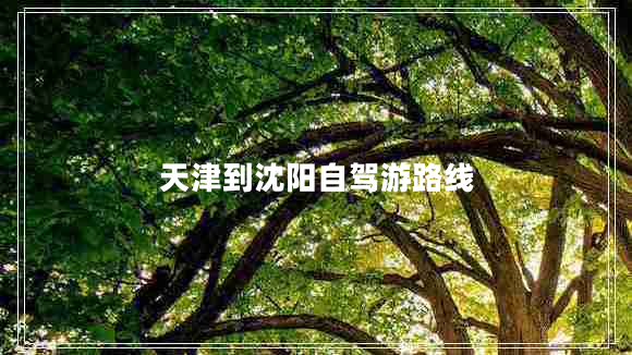 天津到沈陽(yáng)自駕游路線(xiàn)