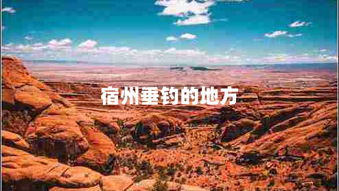 宿州垂釣的地方