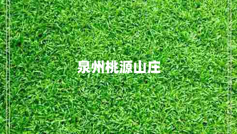 泉州桃源山莊
