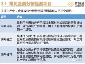 金屬化學(xué)成分檢測有哪些方法