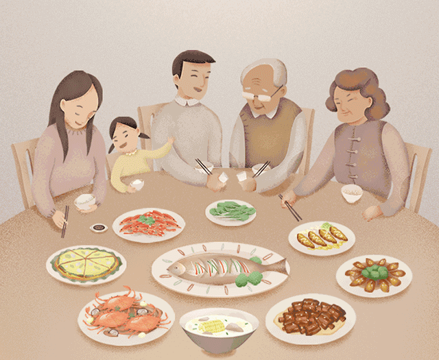 關(guān)于回家吃飯詩(shī)句