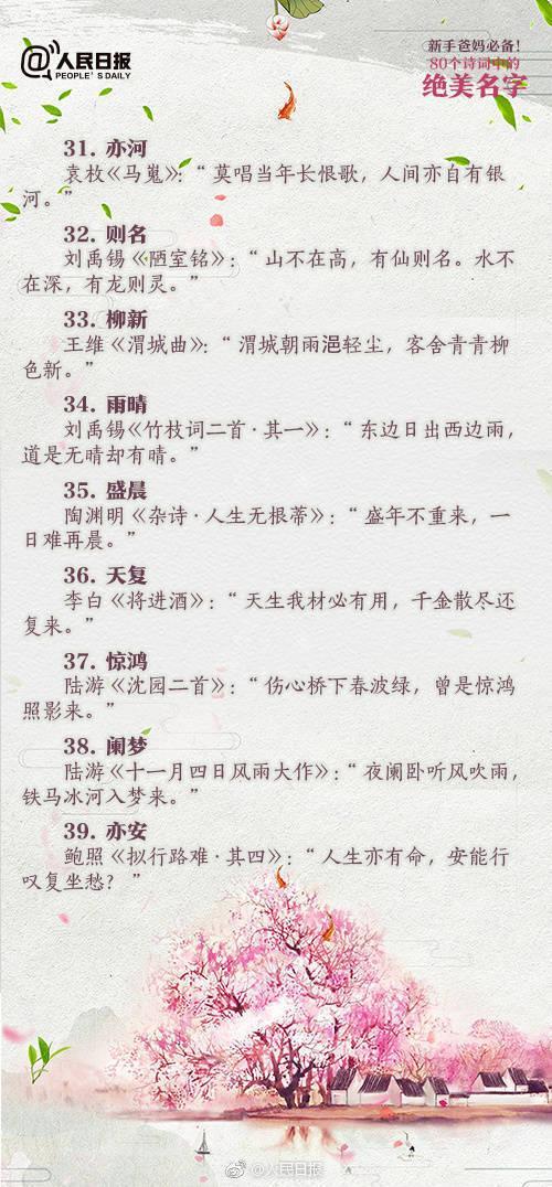 關(guān)于丁的詩(shī)句取名