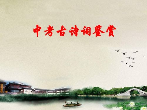 中考古詩(shī)句分類(lèi)